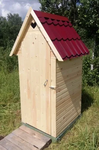 Сборка деревянной кабинки